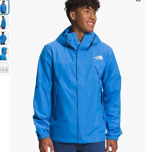 Mens Northface Antora Jacket Waterproof Sonic Blue - Picture 1 of 4